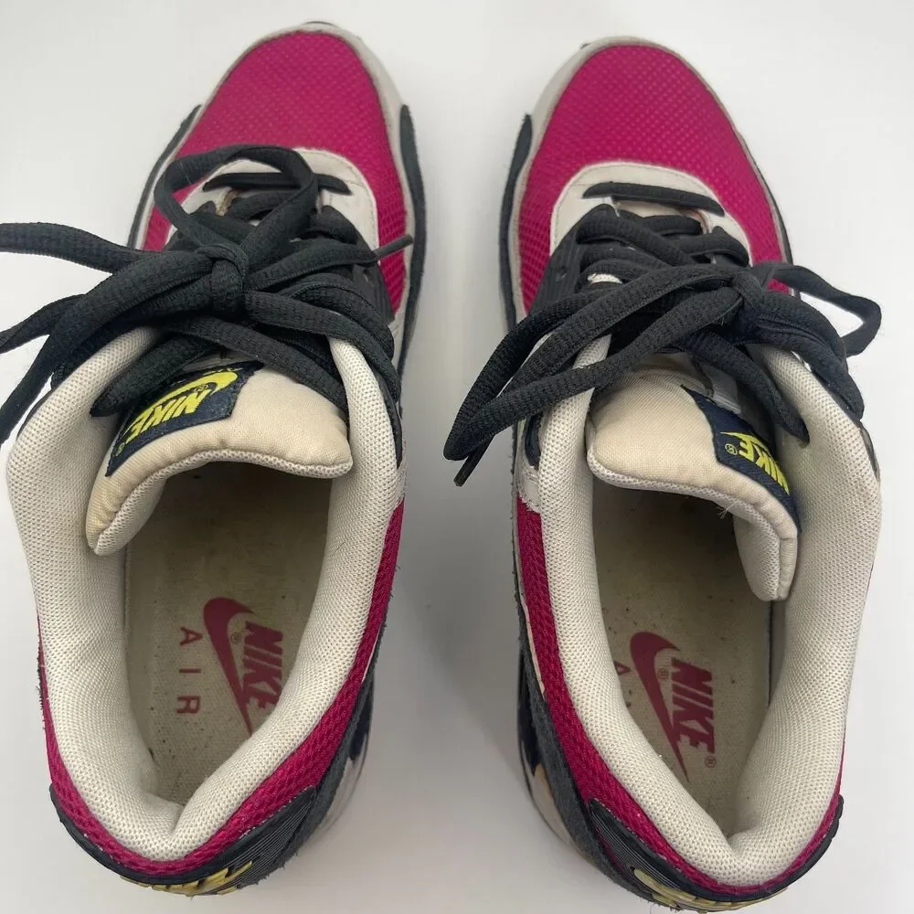 Nike Air Max 90‎ Fuchsia 325213-606 Sneakers Womens 11 Running Shoes